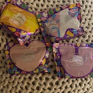 Bundle of 4 charm bags
